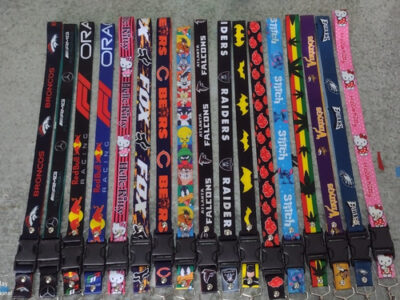 Kit de 150 Diseños para Personalizar Lanyards por Sublimación