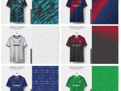 Plantillas editables para Sublimar Uniformes deportivos