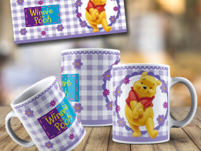 Diseños para sublimar tazas – Winnie Pooh