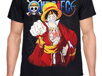 Diseños para sublimar camisetas – Luffy One Piece