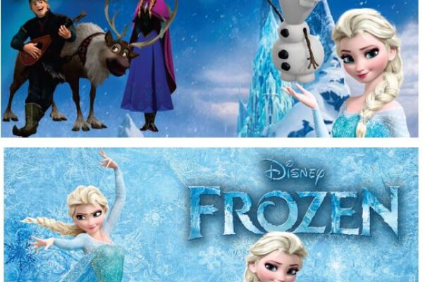 Pack de Frozen para sublimar tazas