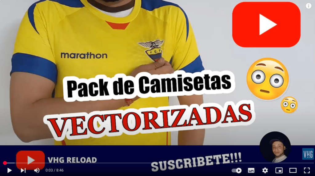 Vectores de CAMISETAS DE EQUIPOS DEPORTIVOS